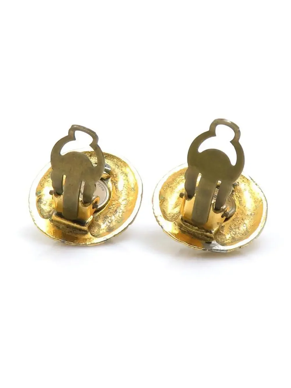 Auth Chanel Clip On Earrings #302843C17B
